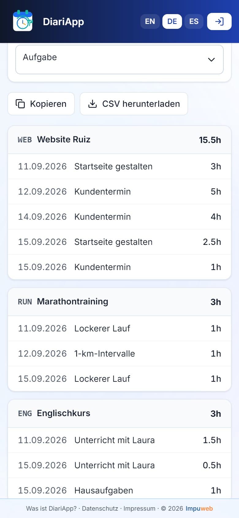 Berichte